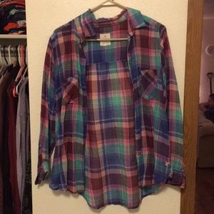 American eagle button down